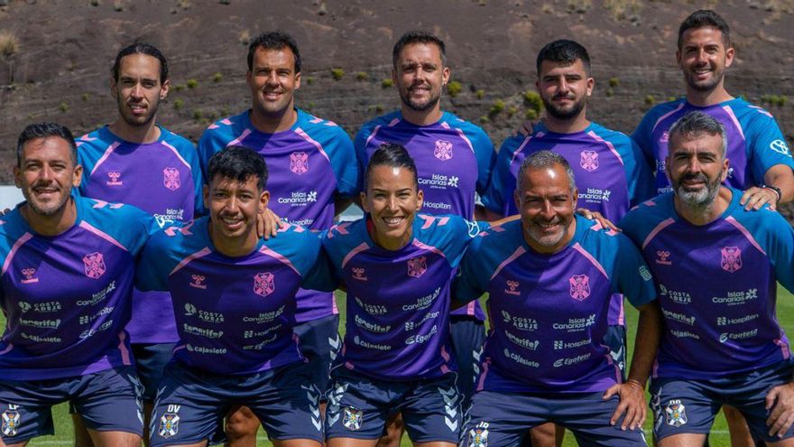 El nuevo cuerpo técnico del conjunto blanquiazul.