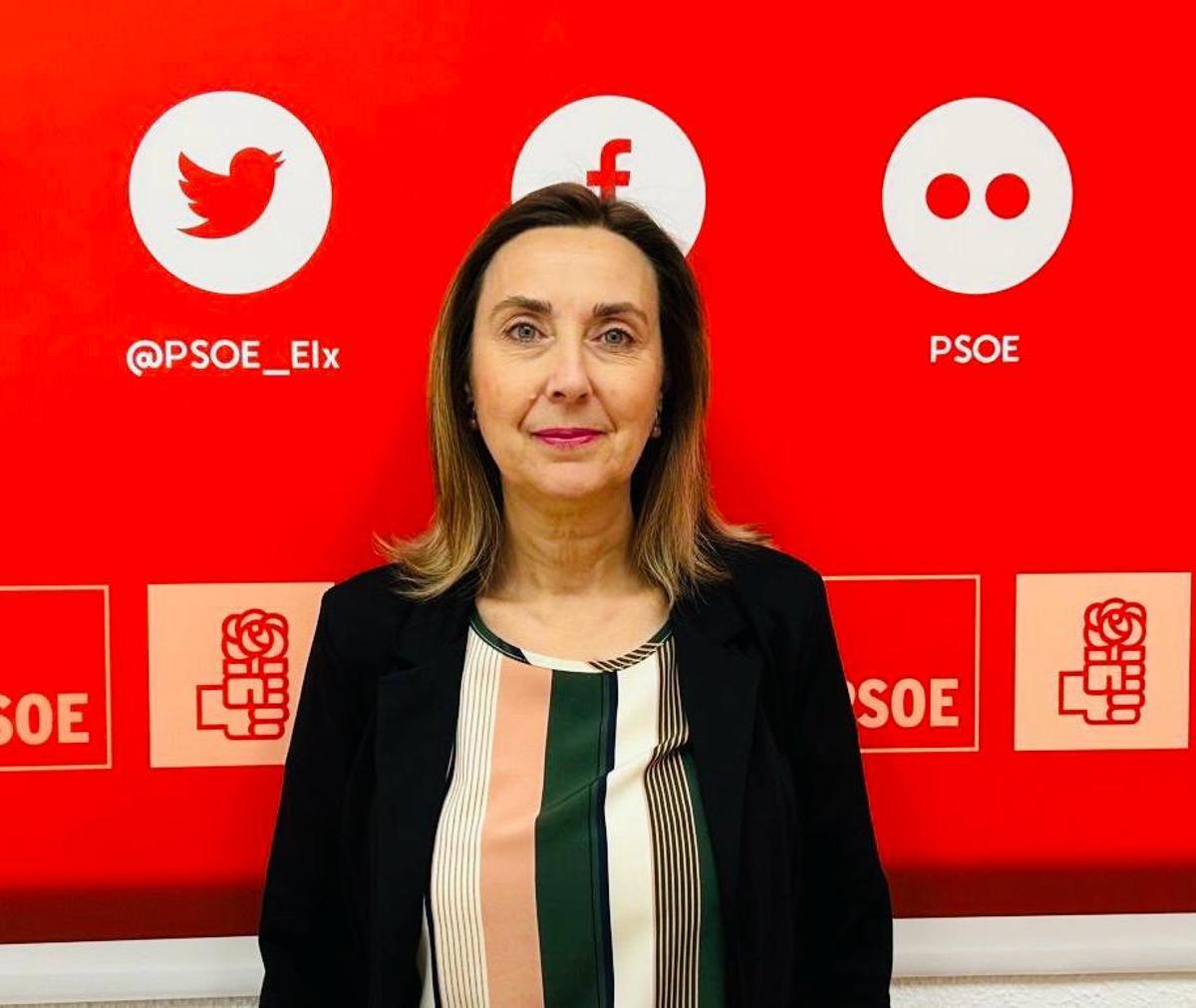 La concejala socialista, María José Martínez