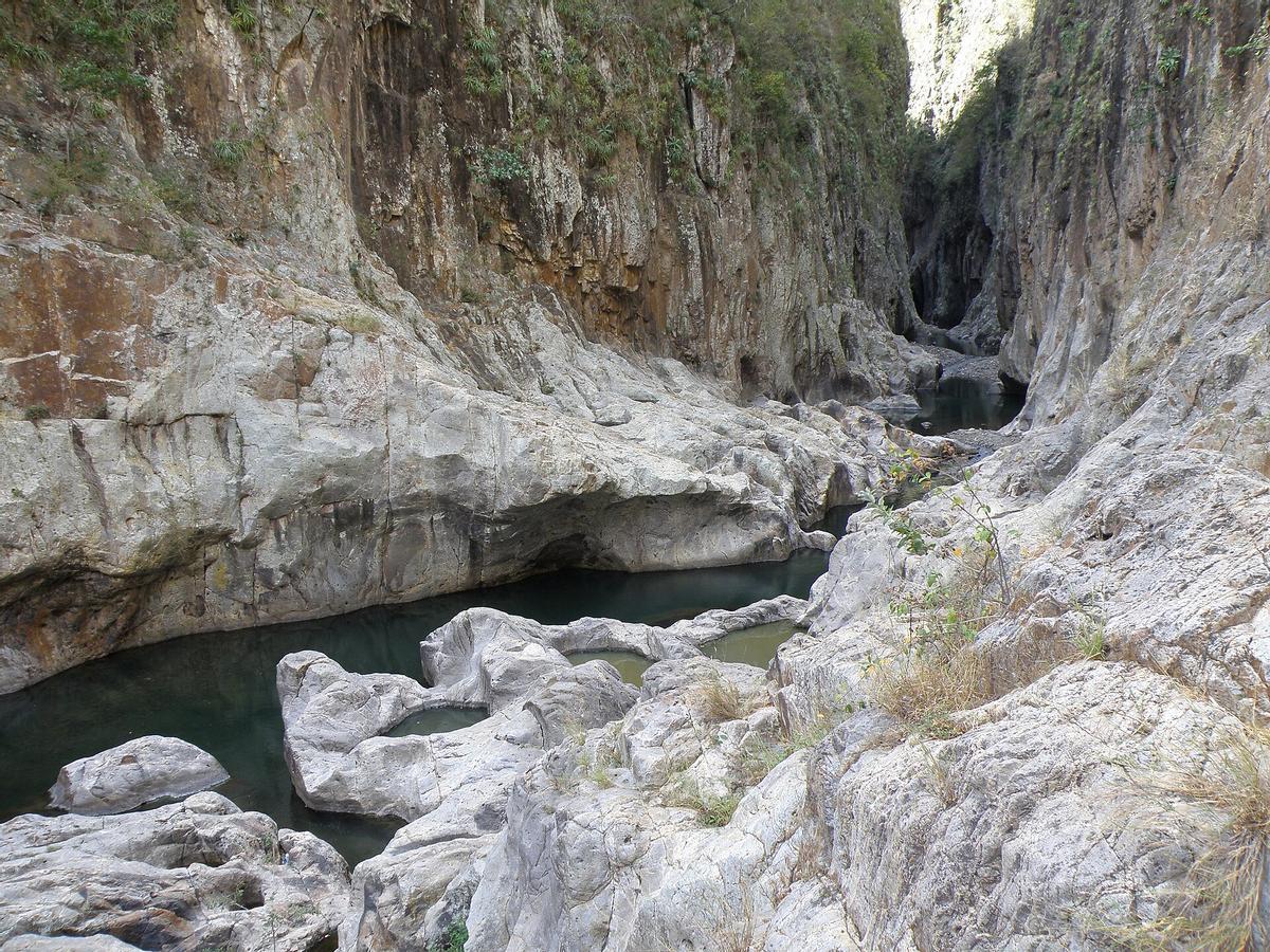El Cañón de Somoto, en el departamento nicaragüense de Madriz, forma parte del Geoparque Mundial Río Coco
