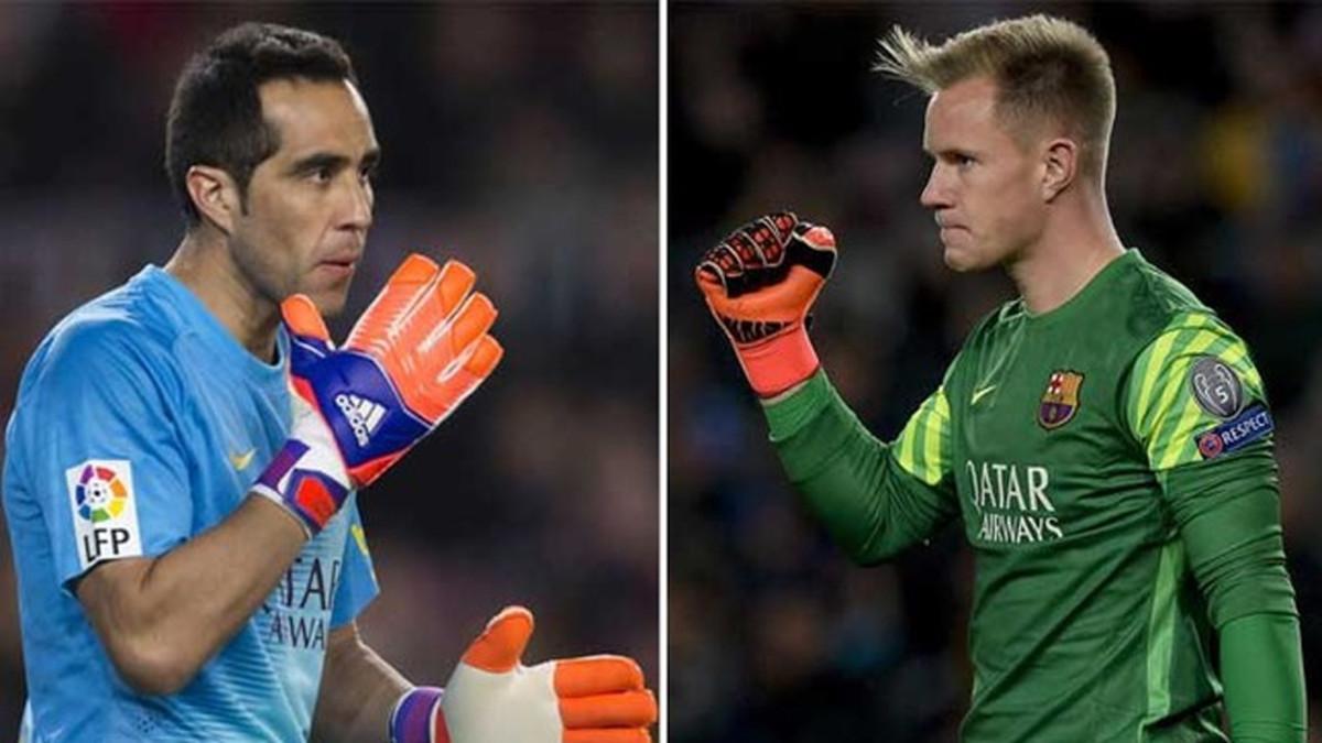 Claudio Bravo y Marc-André ter Stegen serán protagonistas del Chile - Alermania final de la Copa Confederaciones