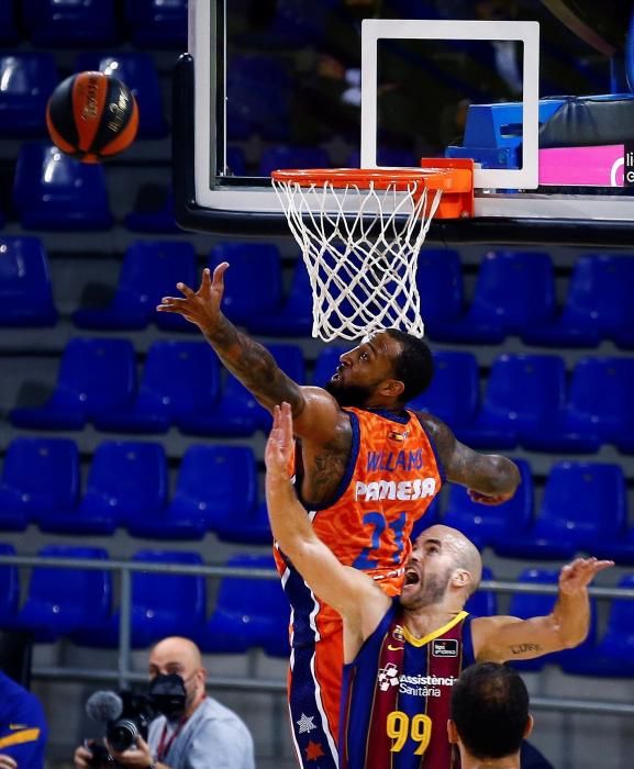 La victoria del Valencia Basket sobre el Barça