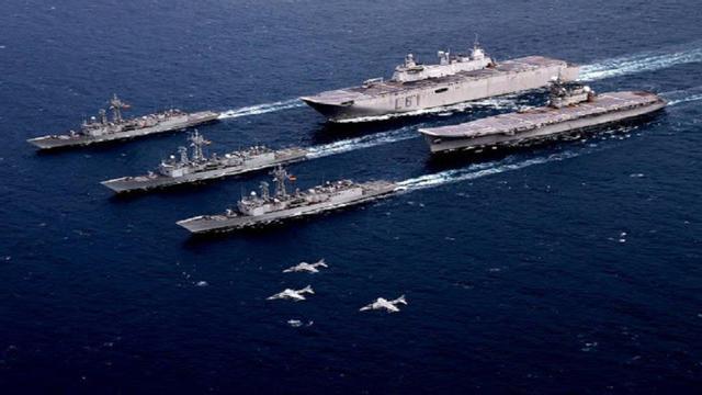 La Armada Española ha realizado maniobras en Cádiz y Huelva