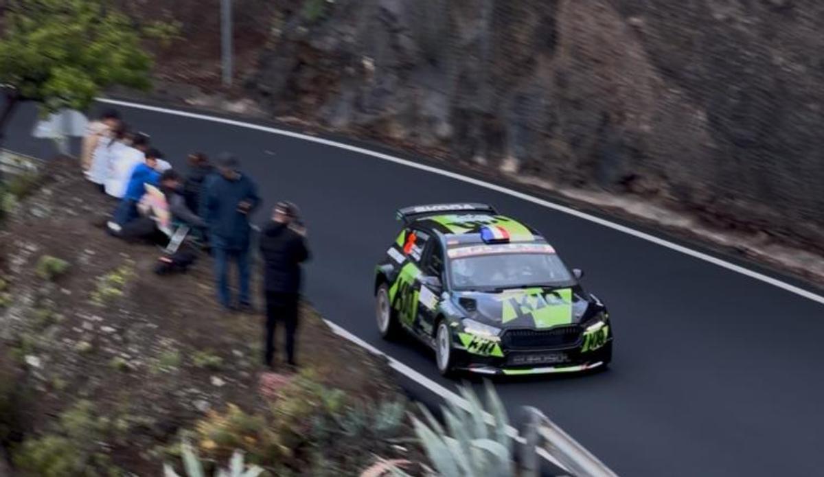 Tramo Teheda - San Mateo del Rally Islas Canarias