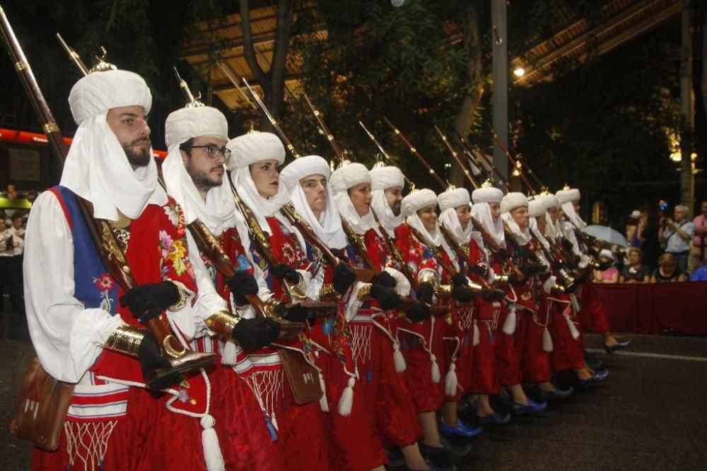 Desfile de Moros y Cristianos en Murcia