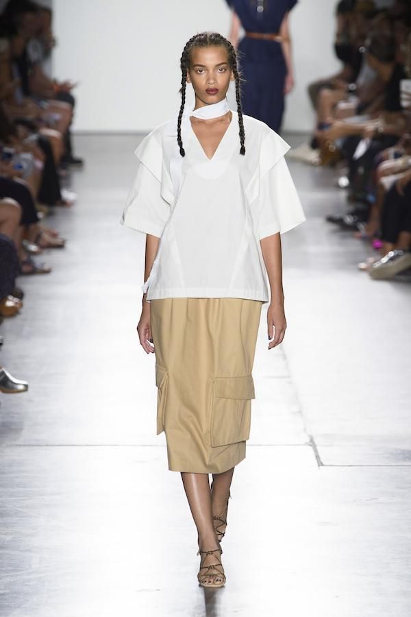 Falda midi: A Détacher, SS17