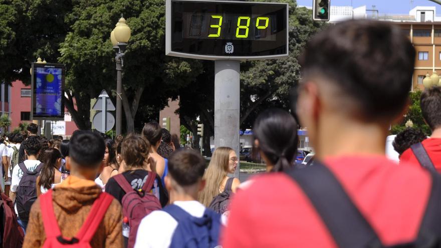 El tiempo en la Playa de Las Canteras (6/10/2023)