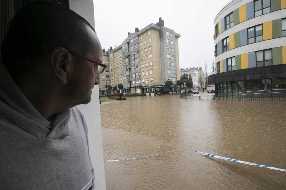 Inundaciones en Oviedo