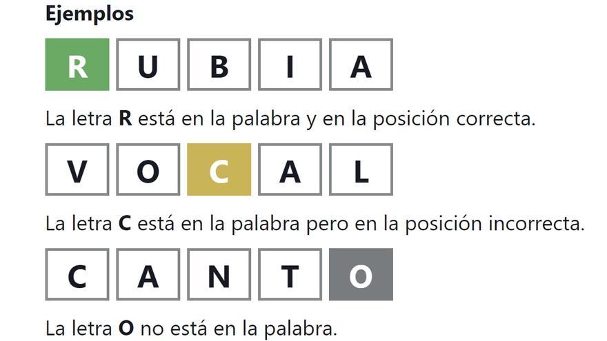 Wordle en español: pautas para jugar.