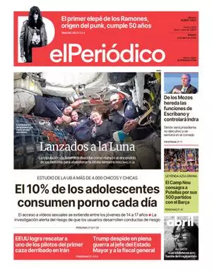 La portada de EL PERIÓDICO del 4 de abril de 2026