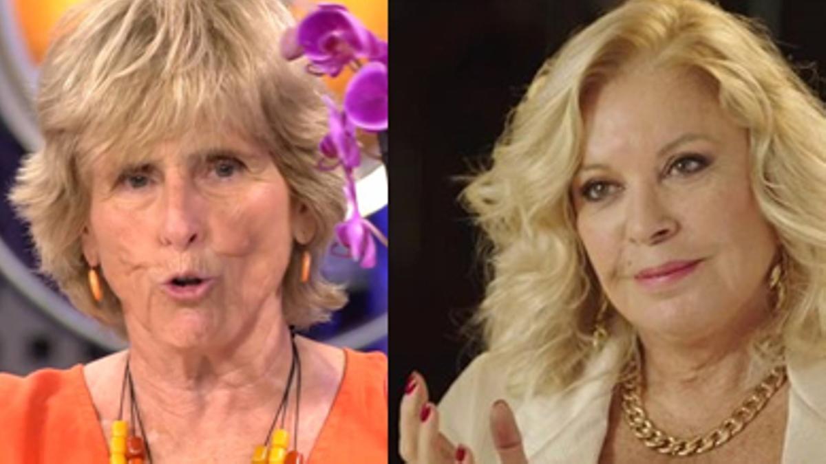 Mercedes Milá y Bárbara Rey