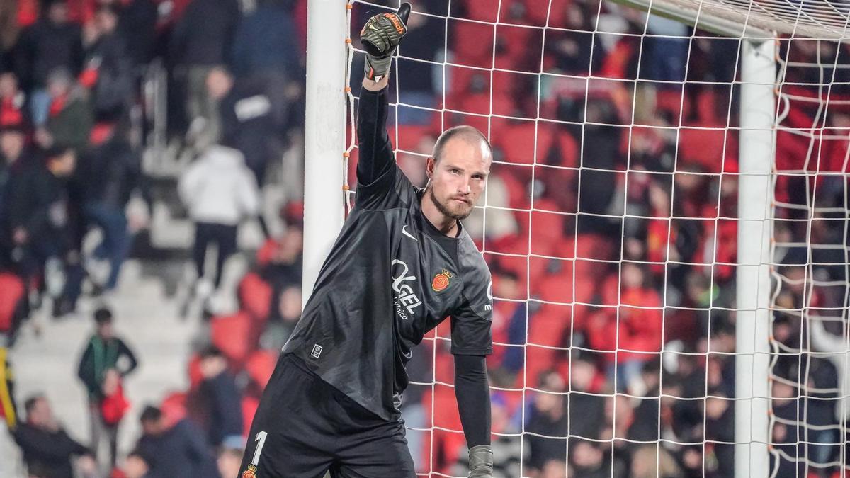 Predrag Rajkovic, durante un partido del Mallorca