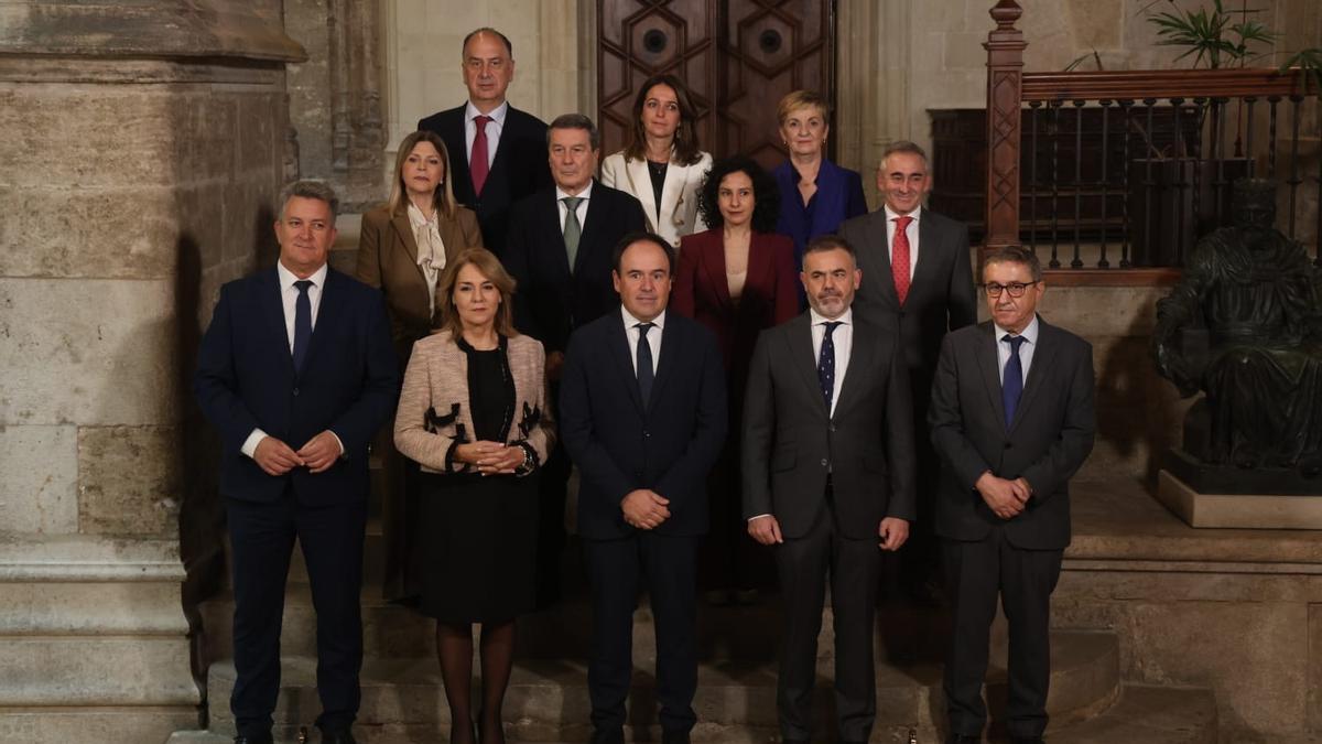 Toma de posesión del nuevo Consell de Pérez Llorca