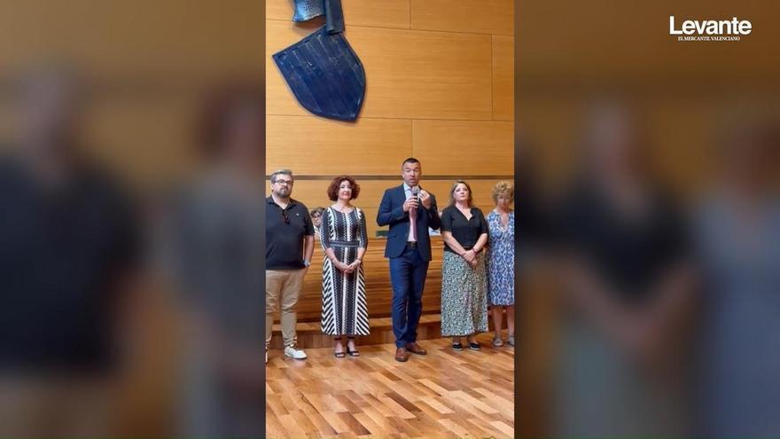 La huelga educativa se cuela en la Diputación de València