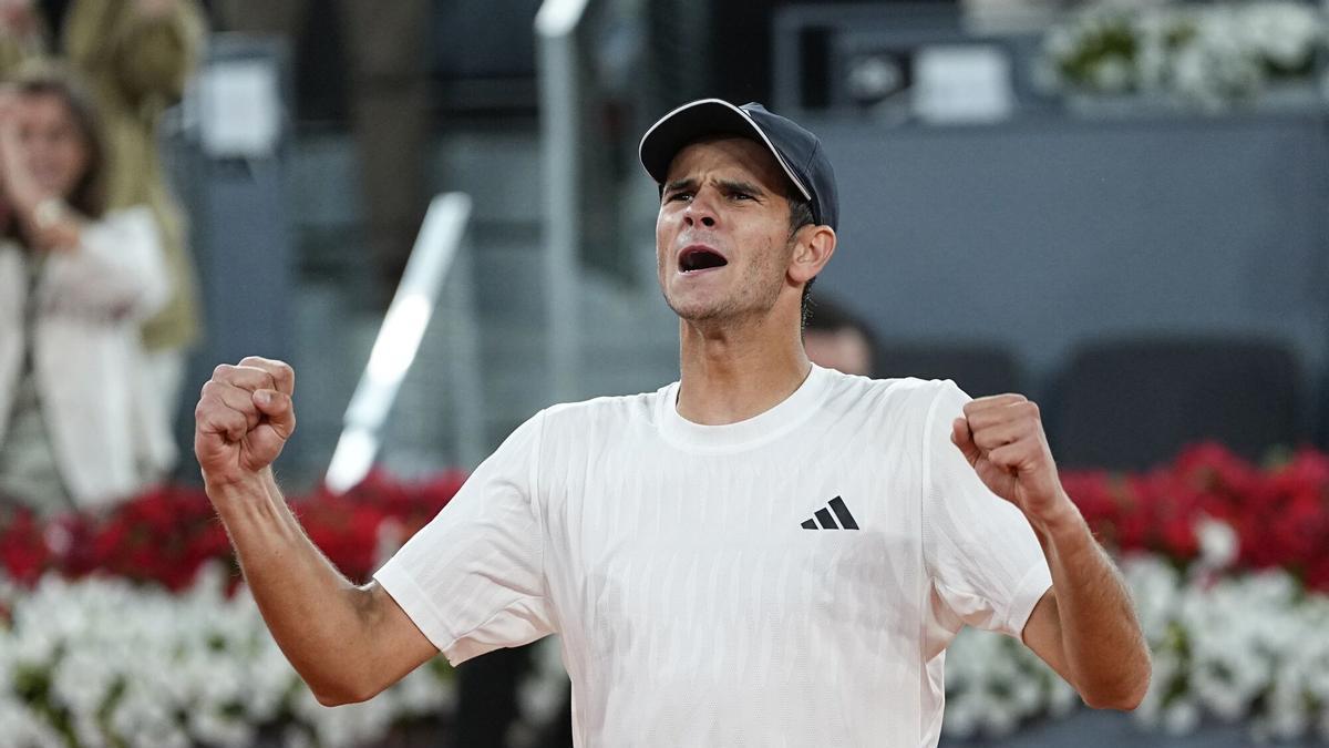 Rafael Jódar, ilusionado con su futuro en el tenis