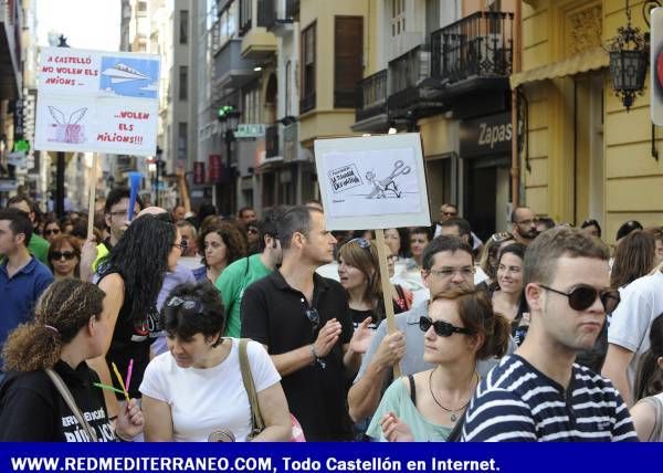 CASTELLÓN SALE A LA CALLE EN PRO DE LA EDUCACIÓN