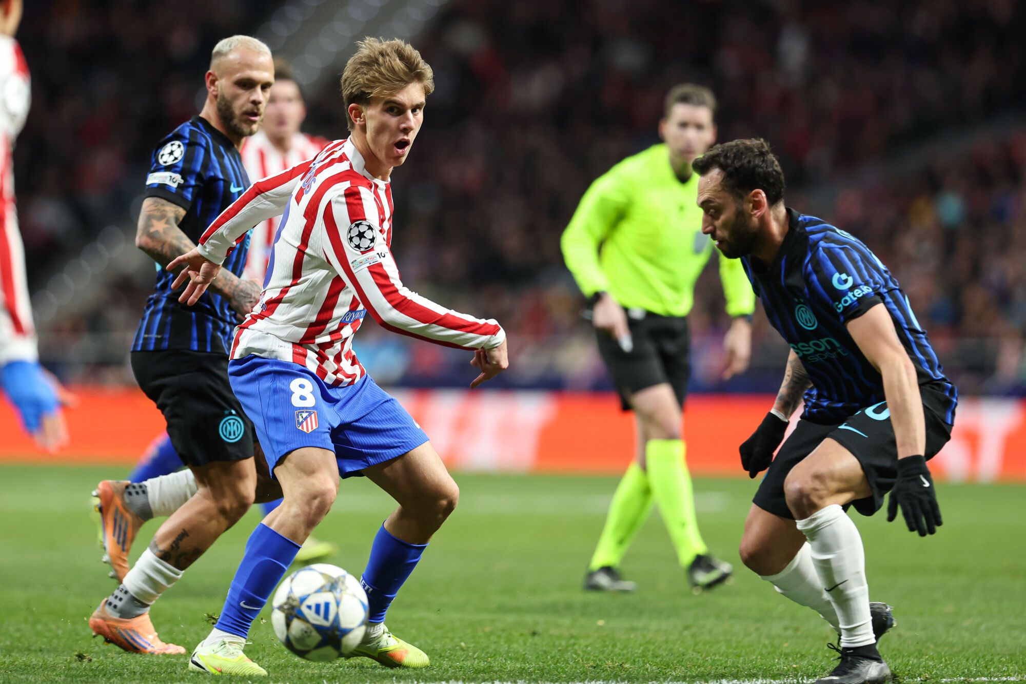 Champions League: Atlético de Madrid - Inter de Milán, en imágenes.