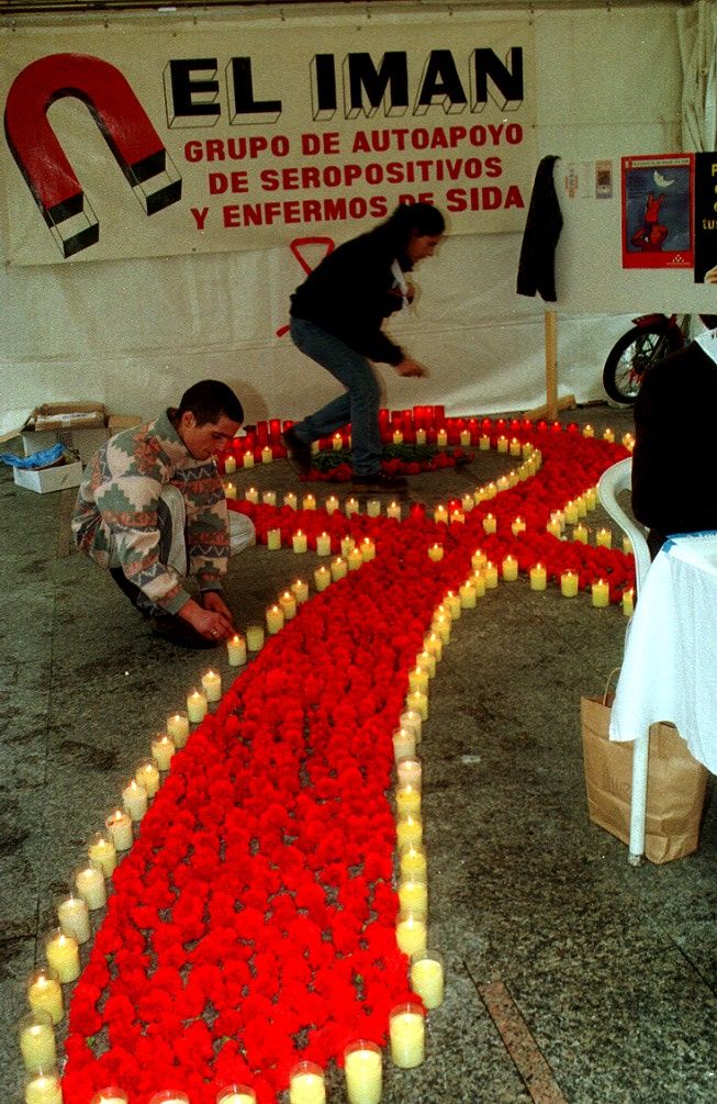 Conmemoración del Día Mundial de la Lucha contra el VIH-Sida en 1997
