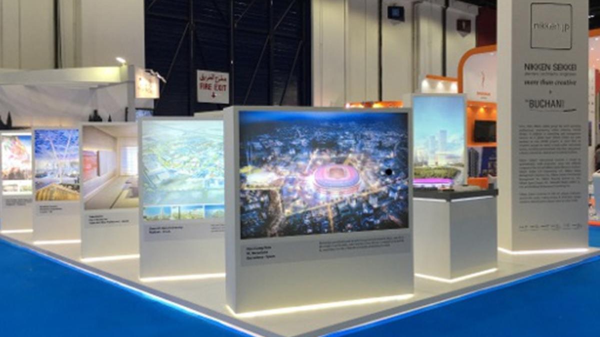 Stand de Nikken Sekkei en la Cityscape Global 2016