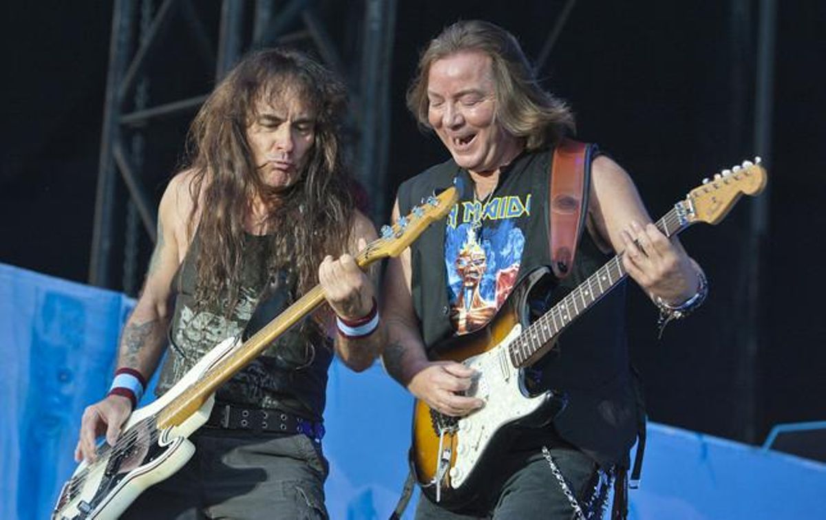Festival Sonisphere. Concert del grup britànic Iron Maiden.