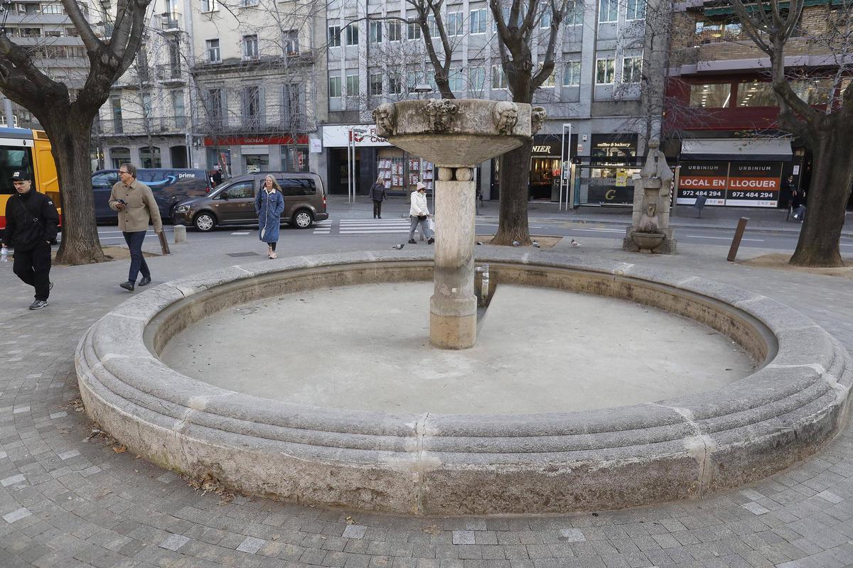 El brollador sense aigua, aquest dijous.