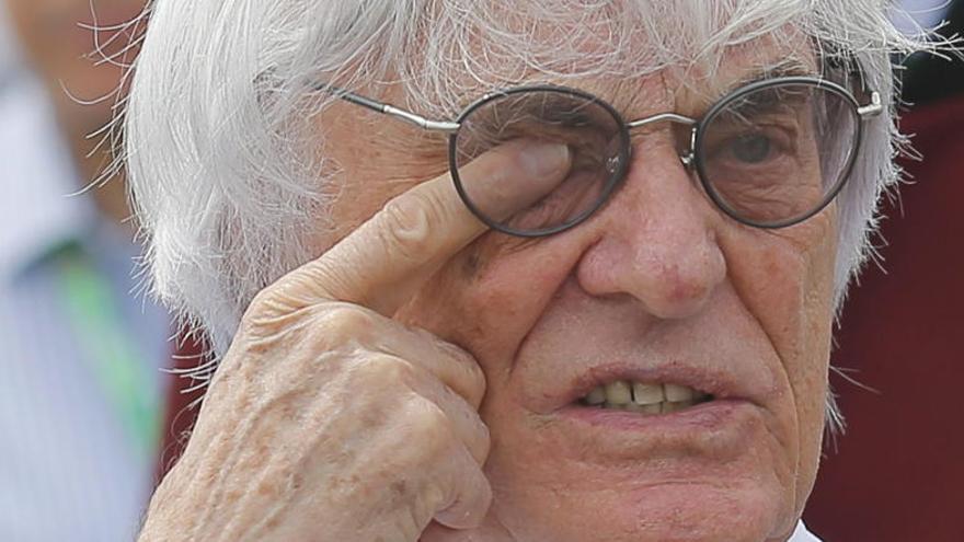 Bernie Ecclestone, responsable del Mundial de F1.