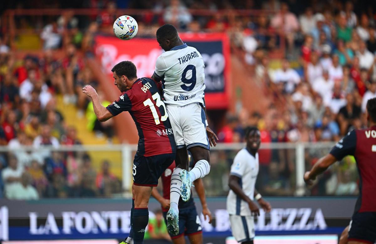 Thuram firmó un doblete insuficiente