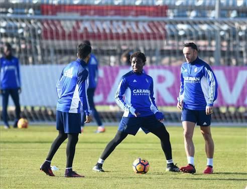 Entrenamiento del Real Zaragoza