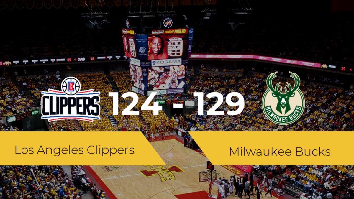 Milwaukee Bucks se hace con la victoria en el Staples Center contra Los Angeles Clippers por 124-129