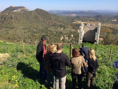 Besuch auf der Felsenburg von Felanitx