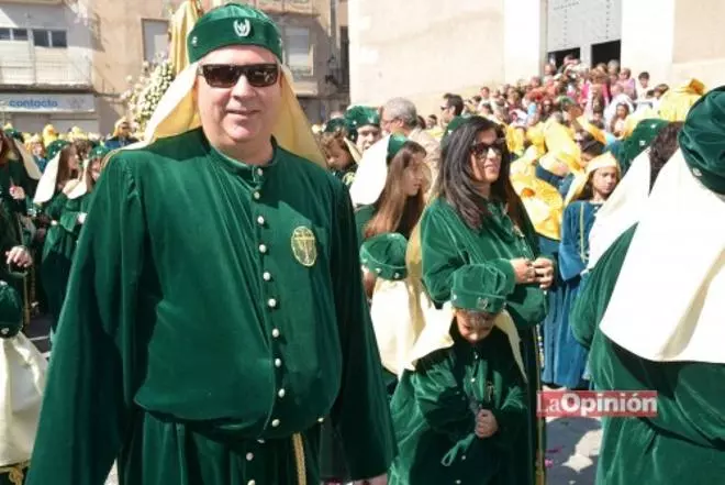 Procesión del Resucitado Cieza 2015