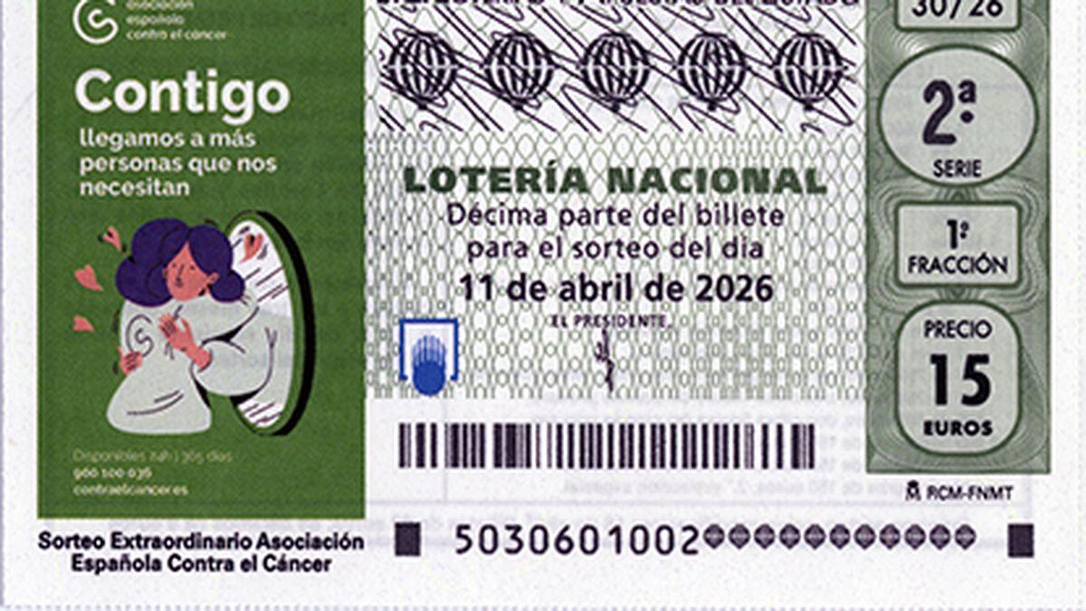 Lotería Nacional del 11 de abril de 2026