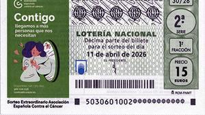 Lotería Nacional del 11 de abril de 2026