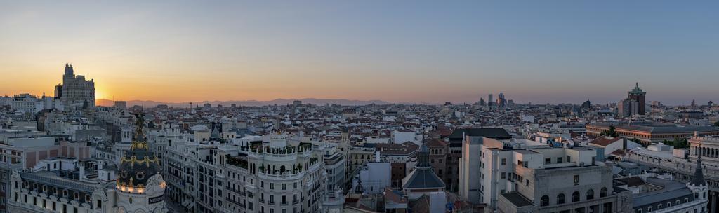 Panorámica desde la terrraza del Círculo de Bellas Artes
