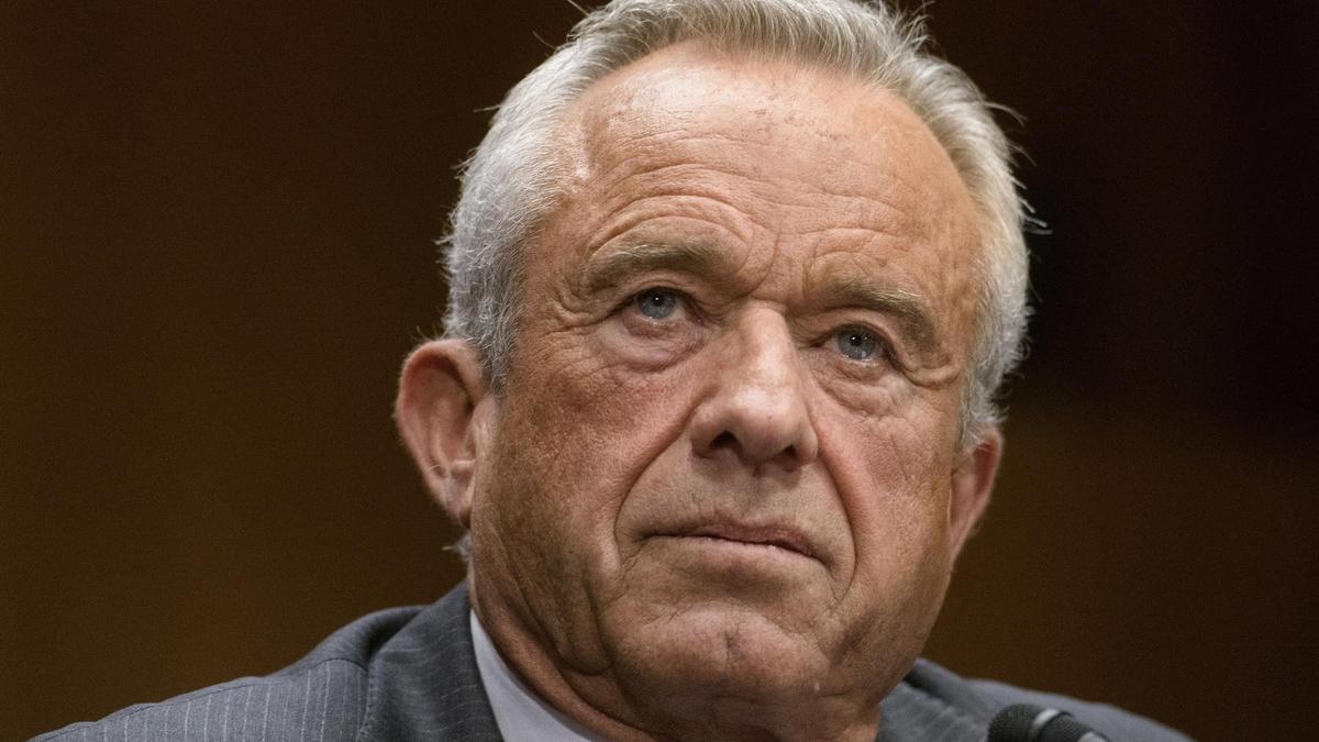 El secretario de Salud, Robert F. Kennedy Jr., durante la audiencia de su confirmación en el Congreso.