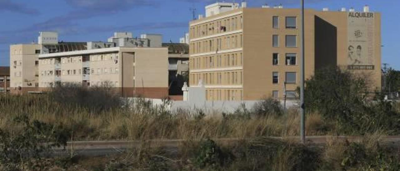 Ocupan una decena de viviendas en un edificio  de alquiler de Gandia