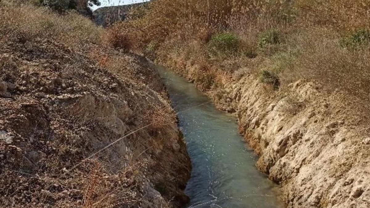 Acequia Maeso y Minas, entre Hellín y Moratalla.