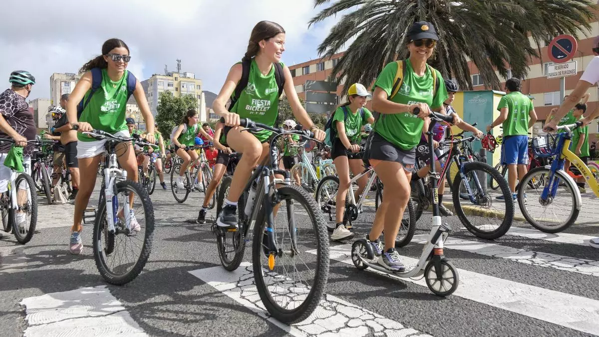 Fiesta de la Bici 2025 en Las Palmas de Gran Canaria
