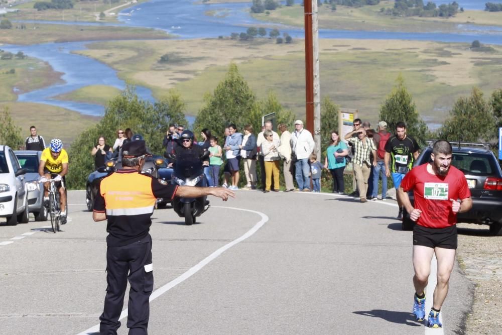 El corredor fue el ganador a pie del Desafío Santa Trega en un duelo con Álvaro Pino, que terminó undécimo en su bicicleta