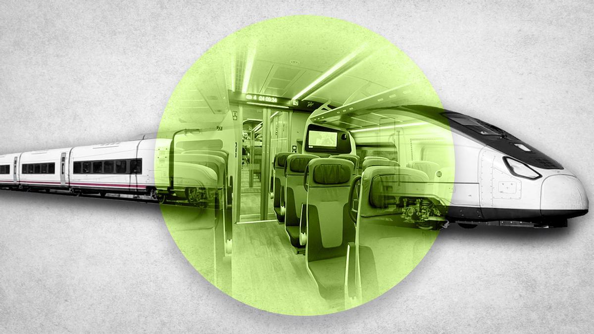¿Cómo son los nuevos trenes AVE para Asturias? El plano, vagón por vagón, de los convoyes de la revolución ferroviaria