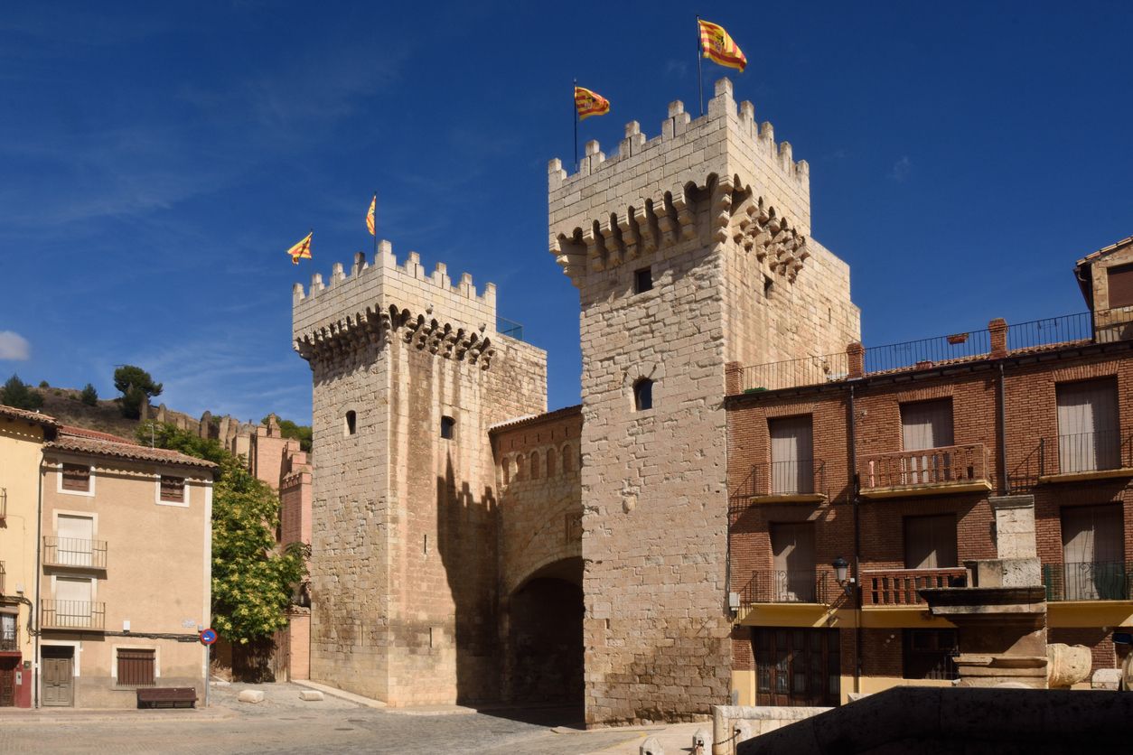 Una de las puertas de la muralla de Daroca