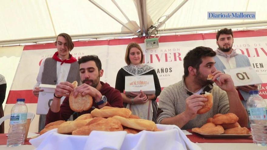 Concurso de comer ensaimadas