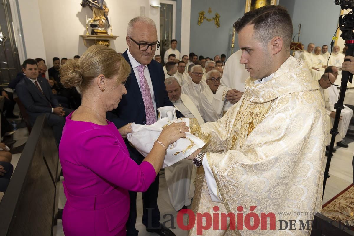 Así se ha vivido la ordenación sacerdotal de Miguel Tovar Fernández en la pedanía molinense de Torrealta