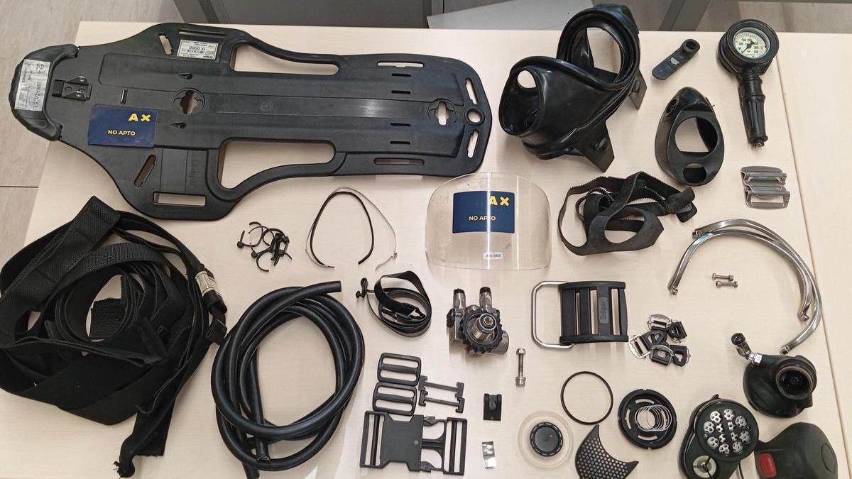 Equips de respiració autònoma (ERA) gestionats per l’empresa AIRBOX