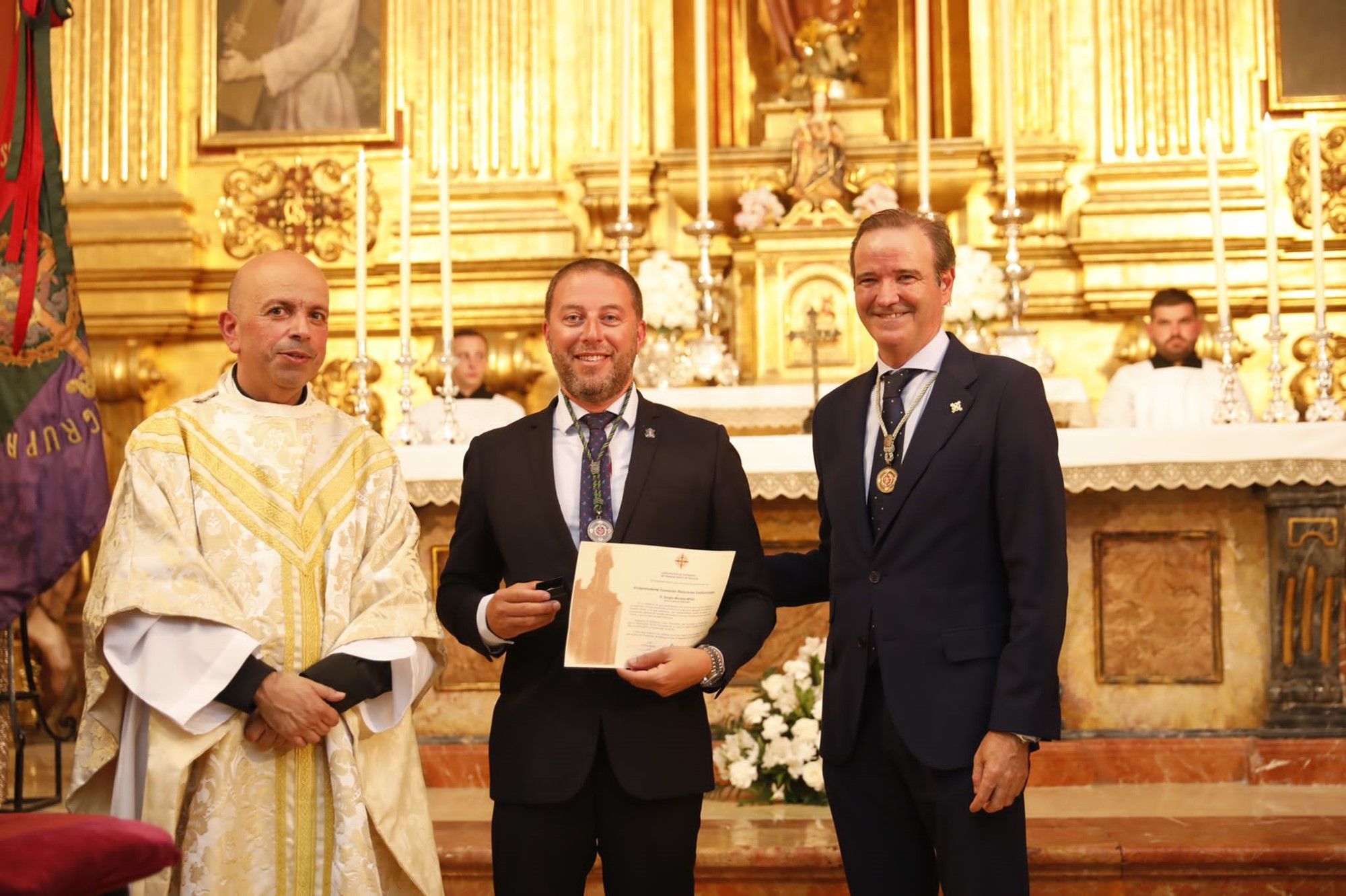 La Agrupación celebra la festividad de la Reina de los Cielos en San Julián