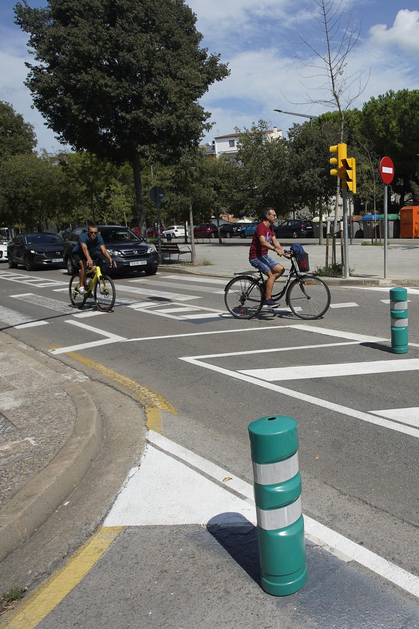 El carril bici de l’avinguda Lluís Pericot i com intentar solucionar obstacles pel camí