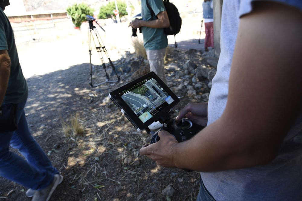 Los drones 'multadores' se estrenan en Canarias