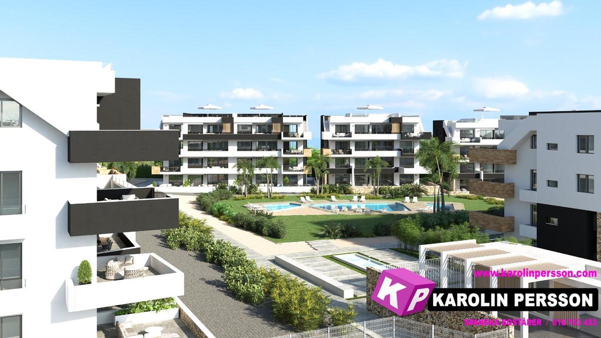 Complejo residencial con pisos a la venta, ubicados en Orihuela Costa
