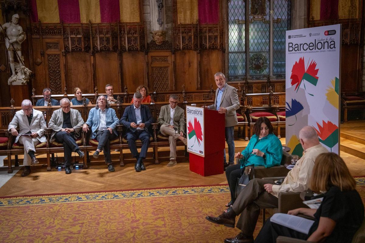 Presentación del programa de Barcelona Ciutat Convidada en el Feria Internacional del Libro de Guadalajara