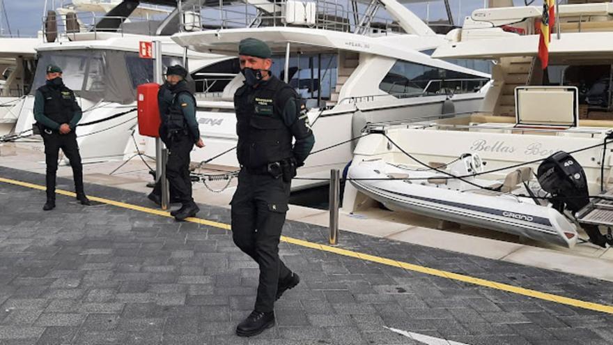 Vigilancia férrea en los puertos deportivos de Baleares
