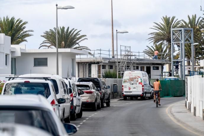 OBRAS ILEGALES CERCA DE LA CHARCA DE MASPALOMAS